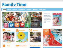 Tablet Screenshot of familytime.co.uk
